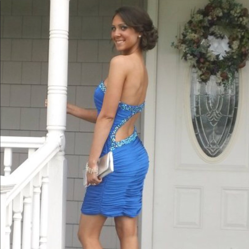 Blue Formal/Prom Dress